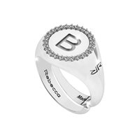 Anello Rebecca Donna My World Alphabet Silver in Argento SWRAZB52M-12 - SWRAZB52M-12
